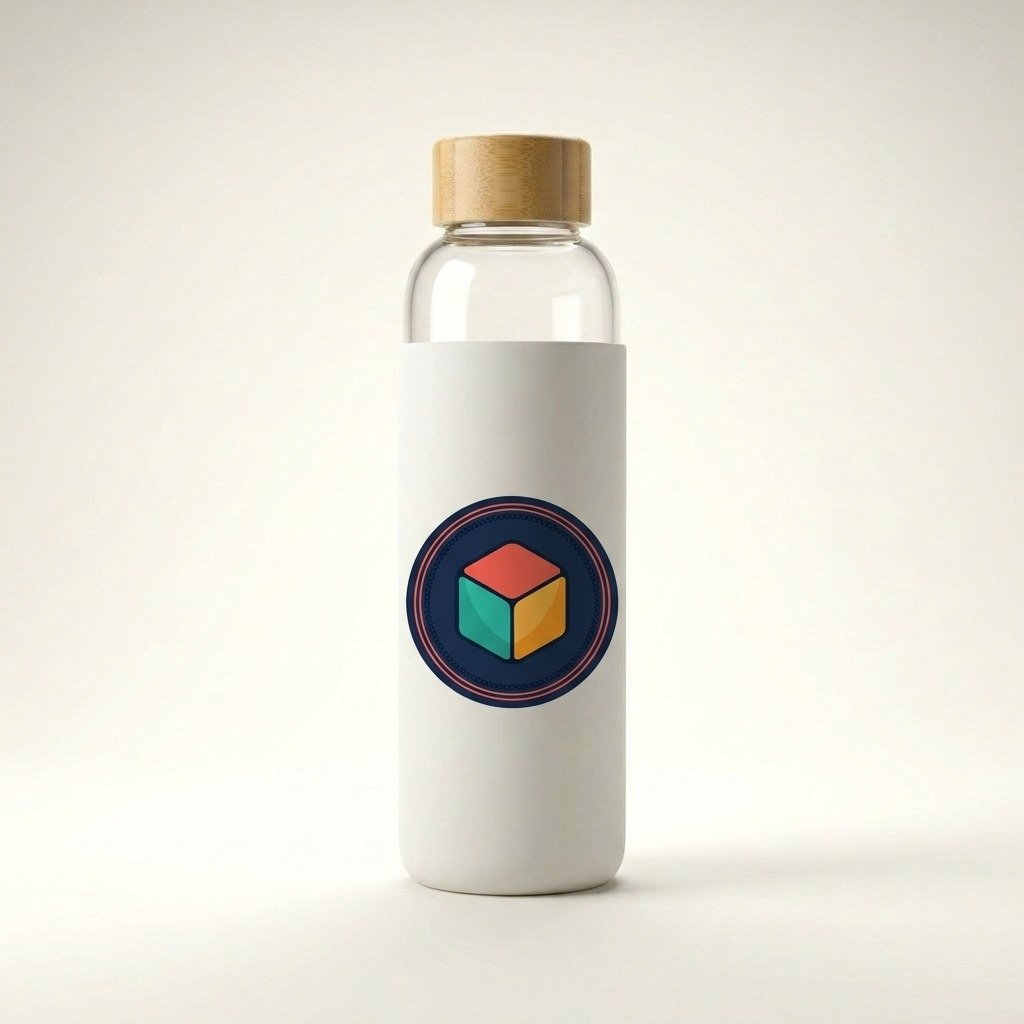 bottle glass — 3D App Pop